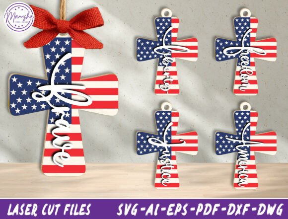 Download Faith Cross Ornament SVG Laser Cut File - Cut file Collection
