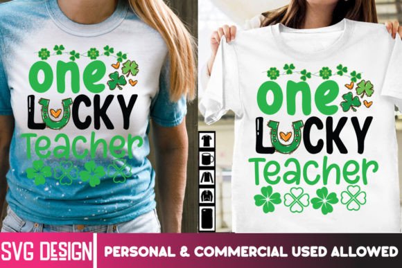 Download One Lucky Teacher SVG Cut Files - Cut file Collection