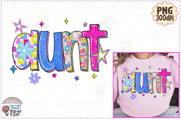 Download Aunt Preppy Flower Funny Sarcastic PNG - Aunt Collection