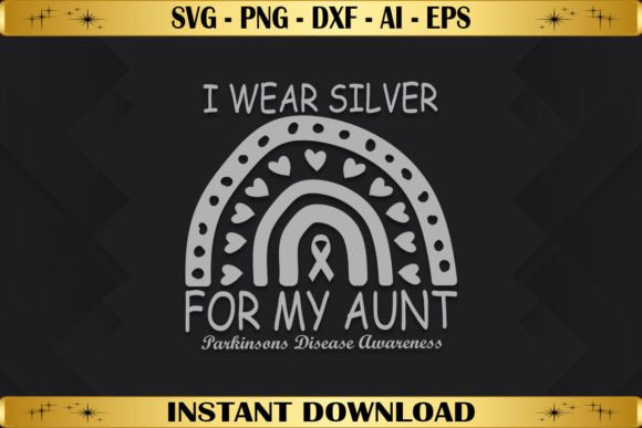 Download I Wear Gray for My Aunt Parkinson's - Aunt Collection